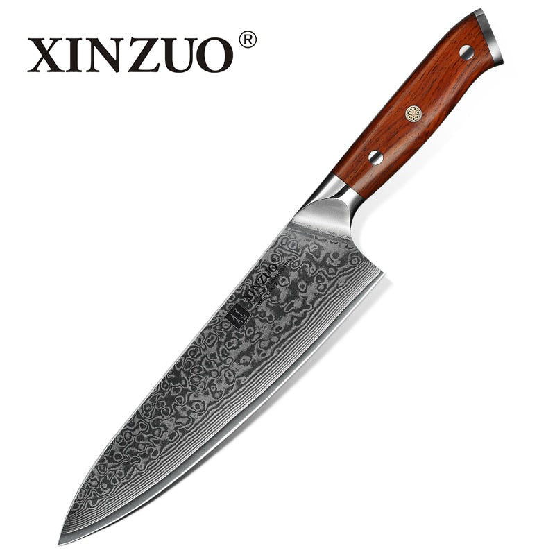 XINZUO 1-teiliges oder 3-teiliges Küchenmesser-Set