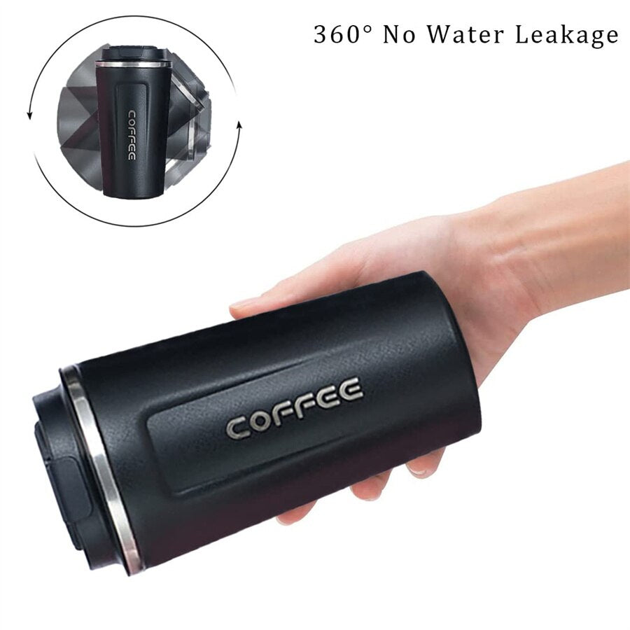 intelligenter Temperaturanzeige Tragbarer Reisebecher 380 ml 510 ml