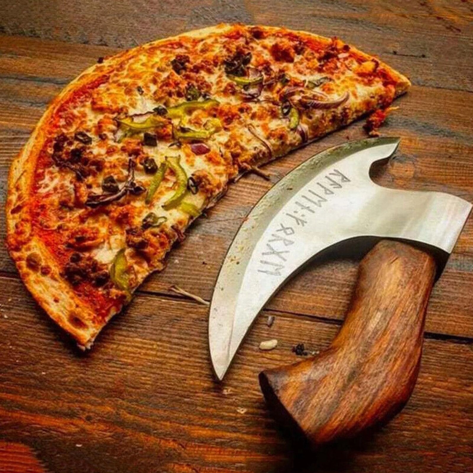 Pizza-Schneideaxt